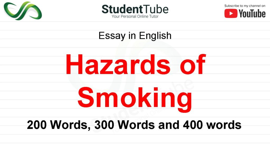 Hazards of Smoking