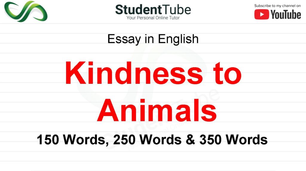 Kindness to Animals - Student Tube