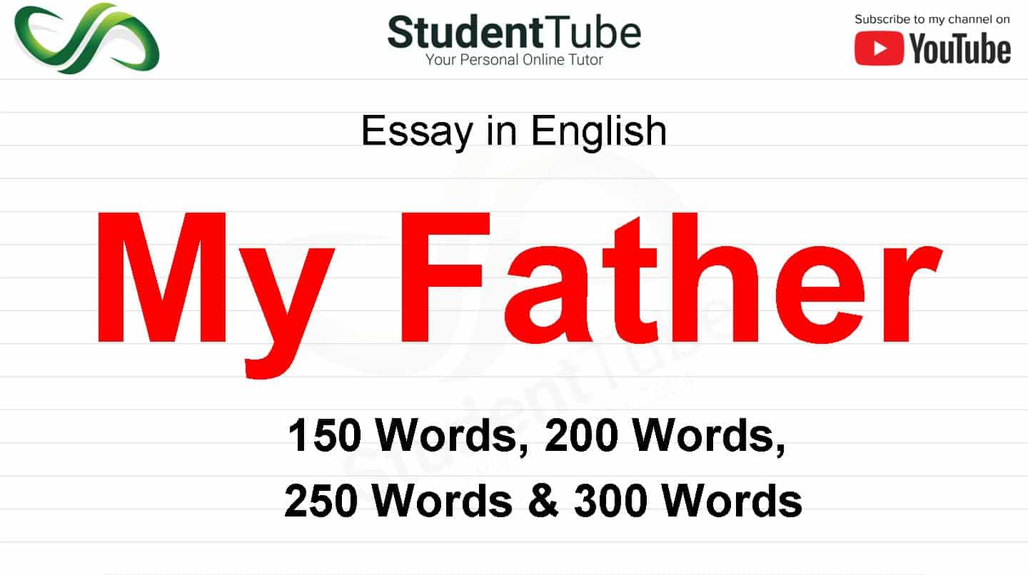 essay on father in english