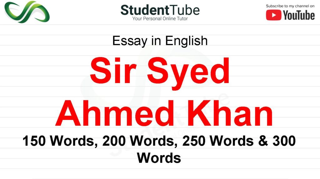 Sir Syed Ahmed Khan