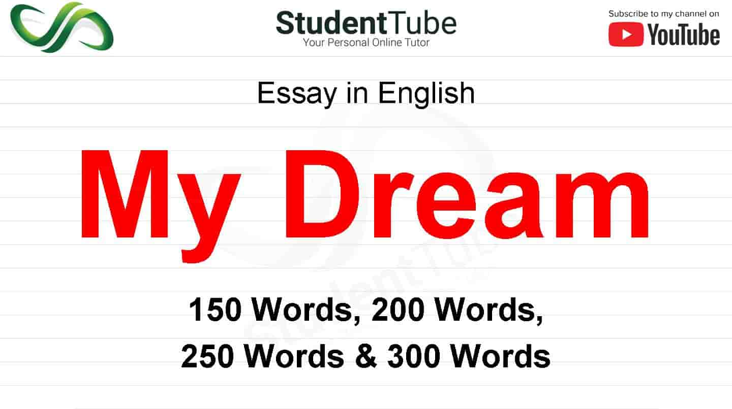 i have a dream summary essay