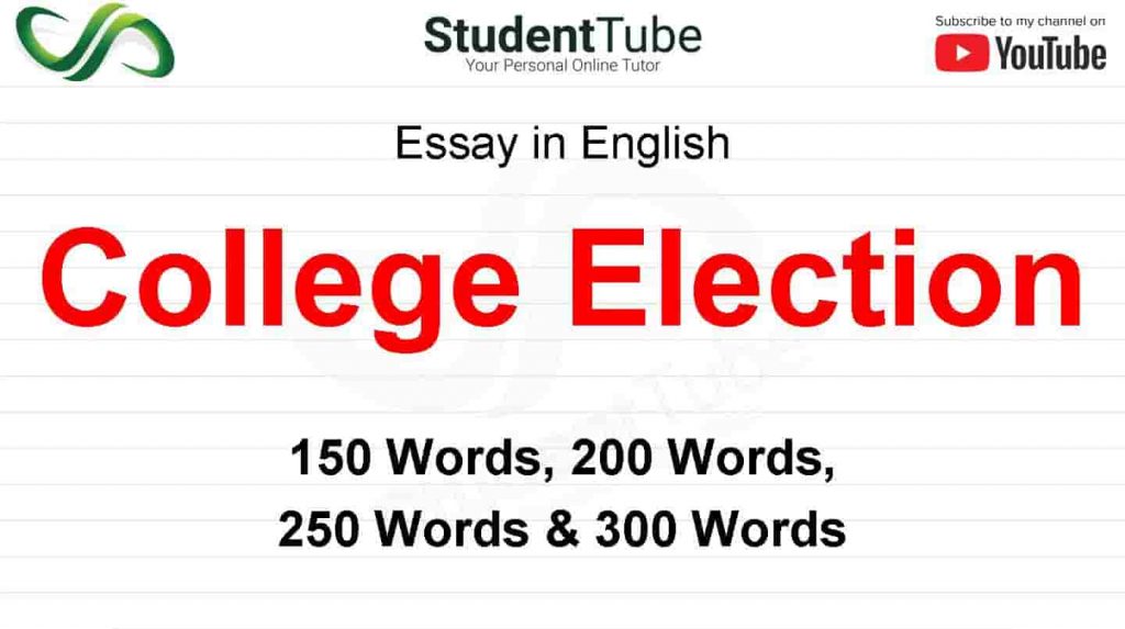 College Election Essay