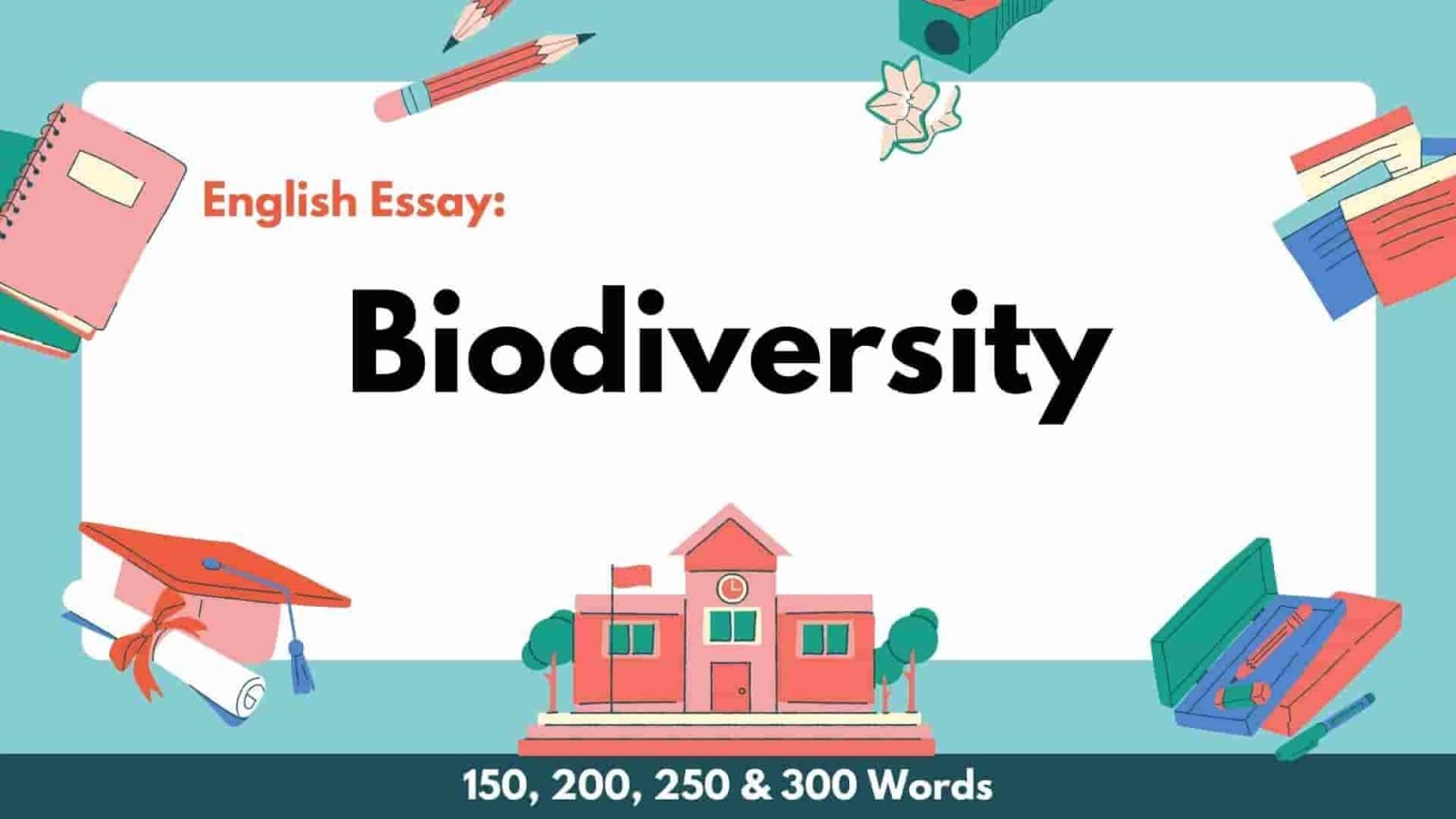 essay about biodiversity brainly