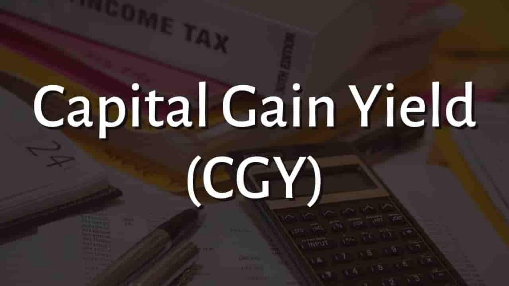 Capital Gain Yield