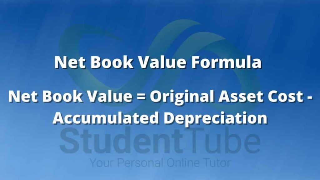 Formula for Net Book Value