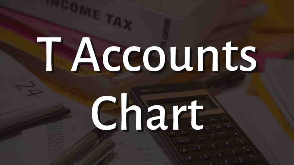 T Accounts Chart